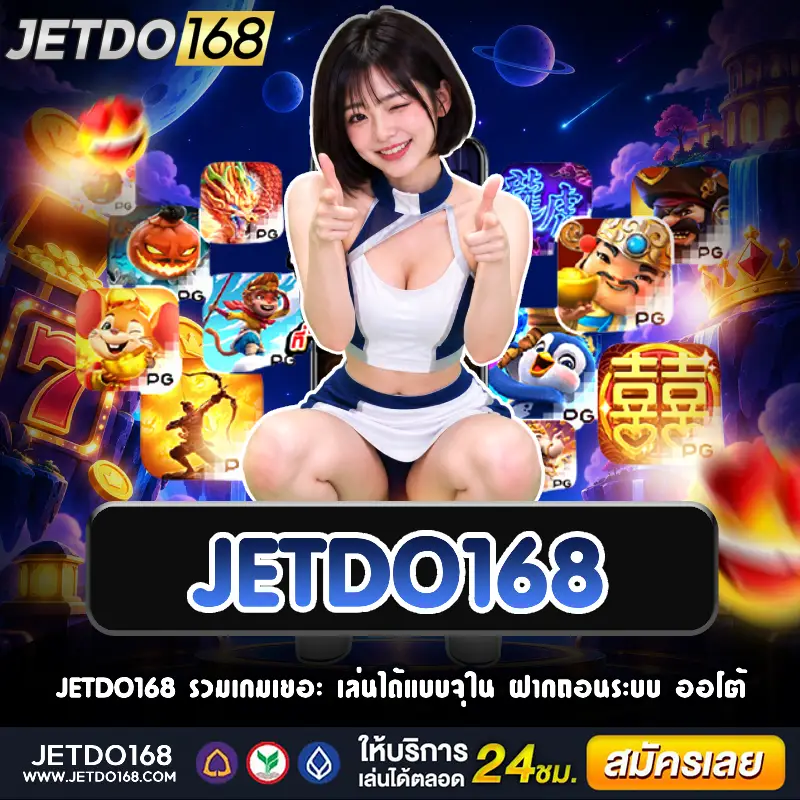 สล็อตมือถือ Jetdo168 สำหรับการใช้งานผ่านโทรศัพท์